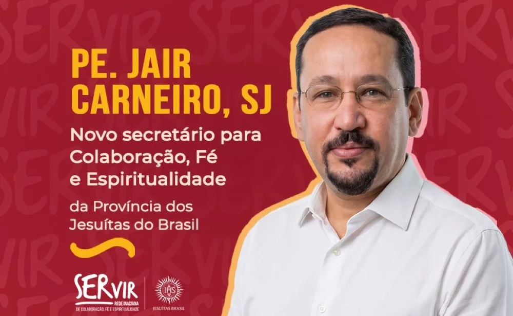 Pe. Jair Carneiro, SJ, é nomeado novo secretário para Colaboração, Fé e Espiritualidade